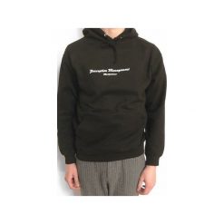 Perception Management Black Hoodie. Czarne bluzy męskie Mszz, xs, bez wzorów, bez kołnierzyka, bez rękawów, bez kaptura. Za 189,00 zł.