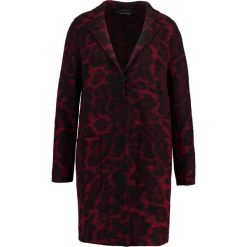 Płaszcze damskie: SET Krótki płaszcz dark red grey