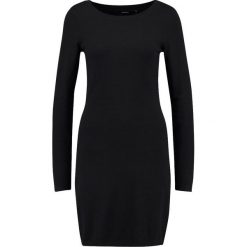 Sukienki: Vero Moda VMKARIS DIXON BOATNECK DRESS BOO Sukienka dzianinowa black