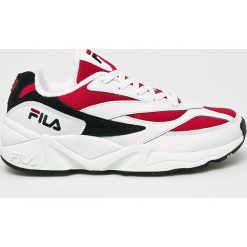 Fila - Buty Venom 94 low. Białe halówki męskie marki Fila, z materiału, na sznurówki. Za 469,90 zł.