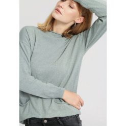 Jasnozielony Sweter Full Of Happiness. Zielone swetry klasyczne damskie marki other, na jesień, l. Za 74,99 zł.