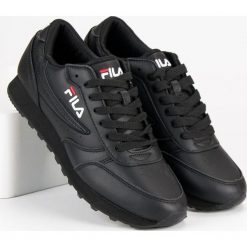 Buty sportowe męskie: Fila Buty męskie Orbit jogger low czarne r. 46 (1010264-12V)