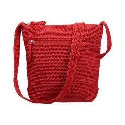 Ceannis Torebka Crochet czerwony female czerwony. Czerwone torebki klasyczne damskie Ceannis, w paski, na ramię, bez dodatków. Za 279,00 zł.