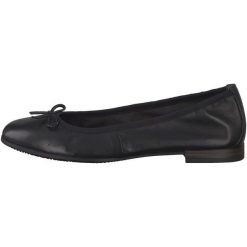 Tamaris Baleriny Damskie Alena 39 Czarne. Czarne baleriny damskie Tamaris, bez wzorów, bez obcasa. Za 200,00 zł.