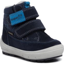 Sneakersy SUPERFIT - GORE-TEX 5-09314-80 Blau. Niebieskie śniegowce chłopięce Superfit, bez zapięcia, gore-tex. W wyprzedaży za 229,00 zł.