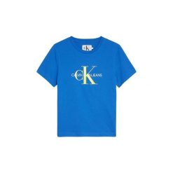 T-shirty z krótkim rękawem Dziecko Calvin Klein Jeans IB0IB00136 MONOGRAM LOGO REGULAR. Niebieskie t-shirty chłopięce Calvin Klein Jeans, bez wzorów, z jeansu, z krótkim rękawem. Za 152,19 zł.