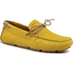 Mokasyny GEOX - U Melbourne A U022TA 00022 C2006 Dk Yellow. Żółte mokasyny męskie Geox, ze skóry, eleganckie. Za 559,00 zł.