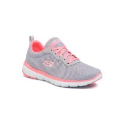 Skechers 13070 LGHP. Szare buty sportowe damskie Skechers, z materiału, sportowe. Za 249,99 zł.