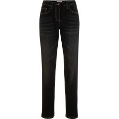 Wygodne dżinsy "multi-stretch" bonprix czarny. Czarne jeansy damskie bonprix. Za 109,99 zł.