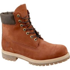 Timberland 6 Premium Boot A1LXU 43,5 Brązowe. Pomarańczowe buty trekkingowe męskie Timberland, z nubiku, bez zapięcia. W wyprzedaży za 699,99 zł.