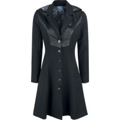 Płaszcze damskie: Harry Potter Deathly Hallows Coat Płaszcz damski czarny