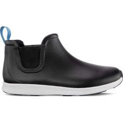 Native czarne Ap Rain Jiffy Black Shell White Jiffy Rubber. Czarne kalosze damskie Native, bez wzorów, z materiału. W wyprzedaży za 279,00 zł.
