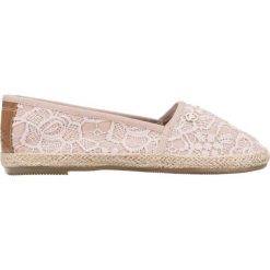 Tom Tailor Espadryle Beżowy. Brązowe espadryle damskie Tom Tailor, bez wzorów, z materiału, bez obcasa. Za 206,95 zł.