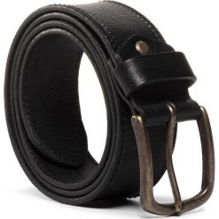 Pasek Męski WRANGLER - Edge Pattern Belt W0D2U1100 Black. Czarne paski męskie Wrangler, w paski, ze skóry. Za 209,00 zł.