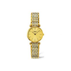 LONGINES LA GRANDE CLASSIQUE L4.209.2.32.7. Żółte zegarki damskie marki LONGINES. Za 4380,00 zł.
