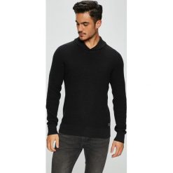 Blend - Sweter. Czarne swetry męskie Blend, xl, bez wzorów, z bawełny, bez kołnierzyka, bez kaptura. W wyprzedaży za 89,90 zł.