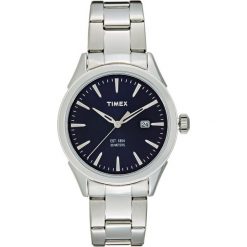 Timex CHESAPEAKE Zegarek blue/silvercoloured. Zielone zegarki męskie marki Timex. W wyprzedaży za 254,15 zł.