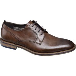 Buty wizytowe męskie: eleganckie buty męskie Venice brązowe