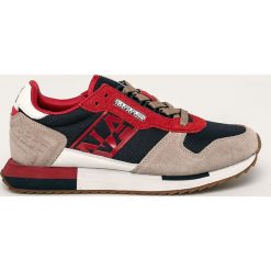 Napapijri - Buty. Buty sportowe męskie Napapijri, ze skóry, na sznurówki. Za 429,90 zł.