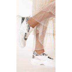 Białe Sneakersy Olenore. Białe sneakersy damskie Born2be, ze skóry. Za 99,99 zł.
