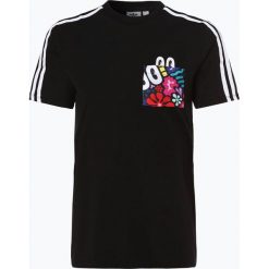Adidas Originals - T-shirt damski, czarny. Czarne t-shirty damskie adidas Originals, l, z nadrukiem, z bawełny, bez kołnierzyka. Za 179,95 zł.