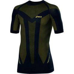 Asics Koszulka męska Seamless SS Top czarna r. M (110508 0343). Czarne koszulki sportowe męskie marki Asics, m. Za 92,13 zł.