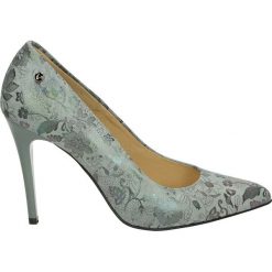 Czółenka - 3900 PRC24 CE. Szare buty ślubne damskie Venezia, ze skóry. Za 319,00 zł.