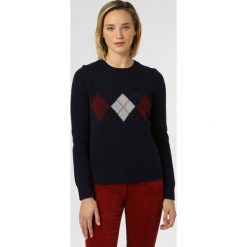 Marie Lund - Sweter damski, niebieski. Niebieskie swetry damskie Marie Lund, xs, bez wzorów, z dzianiny, eleganckie, bez rękawów, bez kaptura. Za 249,95 zł.