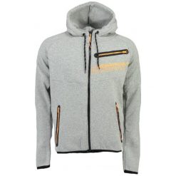 Bluzy męskie: Geographical Norway Bluza Męska Goltan L Jasnoszary