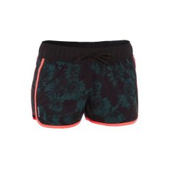Szorty surfing TINI TERRA damskie. Czarne szorty damskie marki OLAIAN, w paski, z elastanu, sportowe. Za 49,99 zł.