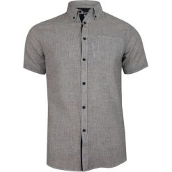 Szara Koszula Męska Bawełniana -PAKO JEANS- Casualowa, Krótki Rękaw, Melanżowa, z Kieszonką KSKCPJNS6ERNI. Szare koszule męskie Pako Jeans, m, bez wzorów, z bawełny, casualowe, bez kołnierzyka, z krótkim rękawem. Za 99,00 zł.