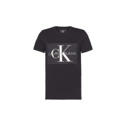 T-shirty z krótkim rękawem Calvin Klein Jeans J30J307842 CORE MONOGRAM BOX. Czarne t-shirty męskie Calvin Klein Jeans, xxl, bez wzorów, z jeansu, bez kołnierzyka, krótkie. Za 173,61 zł.