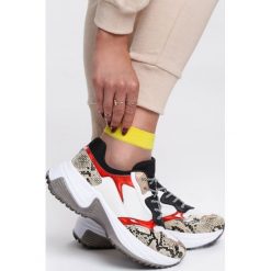 Białe Sneakersy Camden. Białe sneakersy damskie Renee. Za 99,99 zł.