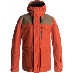 Quiksilver Kurtka Męska Raft Ketchup Red Xl. Czerwone kurtki narciarskie męskie Quiksilver, na zimę, l, z materiału. W wyprzedaży za 649,00 zł.