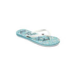 Japonki Roxy Tahiti para mujer. Czarne klapki damskie Roxy, bez wzorów, bez obcasa. Za 78,28 zł.