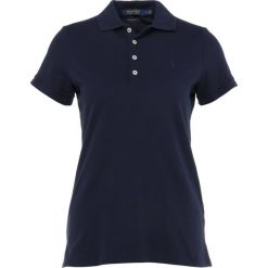 Polo Ralph Lauren Golf STRETCH VISDRY Koszulka polo french navy. Niebieskie koszulki damskie polo marki Polo Ralph Lauren Golf, xl, bez wzorów, z elastanu, z golfem, bez rękawów, bez kaptura, na golfa. Za 379,00 zł.