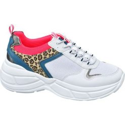 Sneakersy damskie Venice białe. Białe sneakersy damskie Venice, z materiału. Za 139,90 zł.
