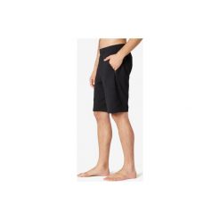 Spodenki Gym & Pilates 520 Regular męskie. Szare spodenki i szorty męskie NYAMBA, xl, bez wzorów, z bawełny. Za 49,99 zł.