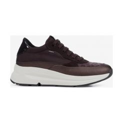 Geox Backsie Tenisówki Brązowy. Pomarańczowe koturny damskie Geox, bez wzorów, z materiału, bez zapięcia. Za 617,95 zł.