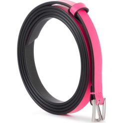 Pasek Damski PATRIZIA PEPE - 2V9049/A5K9-M358 Fluo Pink. Różowe paski damskie Patrizia Pepe, w paski, ze skóry. W wyprzedaży za 239,00 zł.