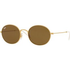Ray-Ban - Okulary. Żółte okulary przeciwsłoneczne damskie marki Ray-Ban, okrągłe. Za 479,90 zł.