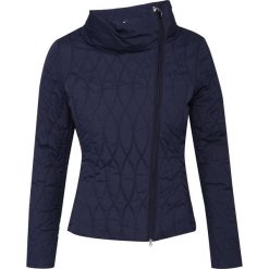 Kurtka EA7 EMPORIO ARMANI. Niebieskie kurtki damskie EA7 Emporio Armani, bez wzorów, z materiału, eleganckie. W wyprzedaży za 460,00 zł.