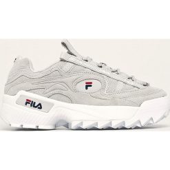 Fila - Buty D-Formation S. Szare buty sportowe damskie Fila, bez wzorów, ze skóry, sportowe. Za 519,90 zł.