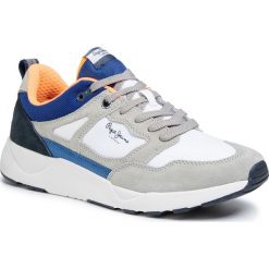 Sneakersy PEPE JEANS - Orbital 2.1 PMS30598 Light Grey 905. Białe sneakersy męskie Pepe Jeans, na co dzień, bez wzorów, z jeansu, bez zapięcia. W wyprzedaży za 299,00 zł.