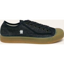 G-Star Raw - Trampki. Niebieskie trampki męskie G-Star RAW, bez wzorów, z gumy, retro, na sznurówki. Za 319,90 zł.