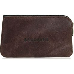 Skórzane etui na klucze BRODRENE K01 ciemnobrązowe - c. brązowy. Pomarańczowe etui męskie Brødrene, ze skóry. Za 29,99 zł.