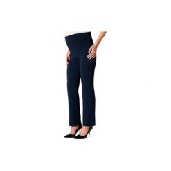 Esprit Spodnie dla kobiet w ciąży blue - niebieski. Niebieskie spodnie ciążowe marki Esprit, z elastanu, długie. Za 135,00 zł.