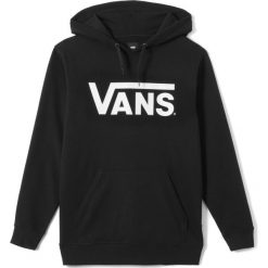 Bluza z kapturem. Czarne bluzy męskie rozpinane marki Vans, l, z bawełny, z długim rękawem, długie, z kapturem. Za 229,28 zł.