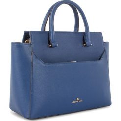 Torebki klasyczne damskie: Torebka w kolorze niebieskim – 32 x 28 x 13 cm