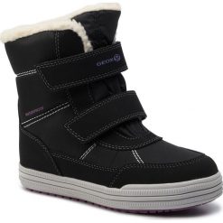 Śniegowce GEOX - J Zorian G.B J744TA 050FU C9999 S Black. Czarne śniegowce dziewczęce Geox. W wyprzedaży za 229,00 zł.